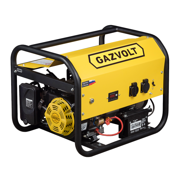 Газовый генератор Gazvolt 3125 A SE 01 (двигатель Loncin)